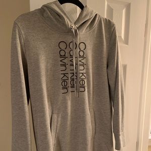 Calvin Klein tunic Hoodie large